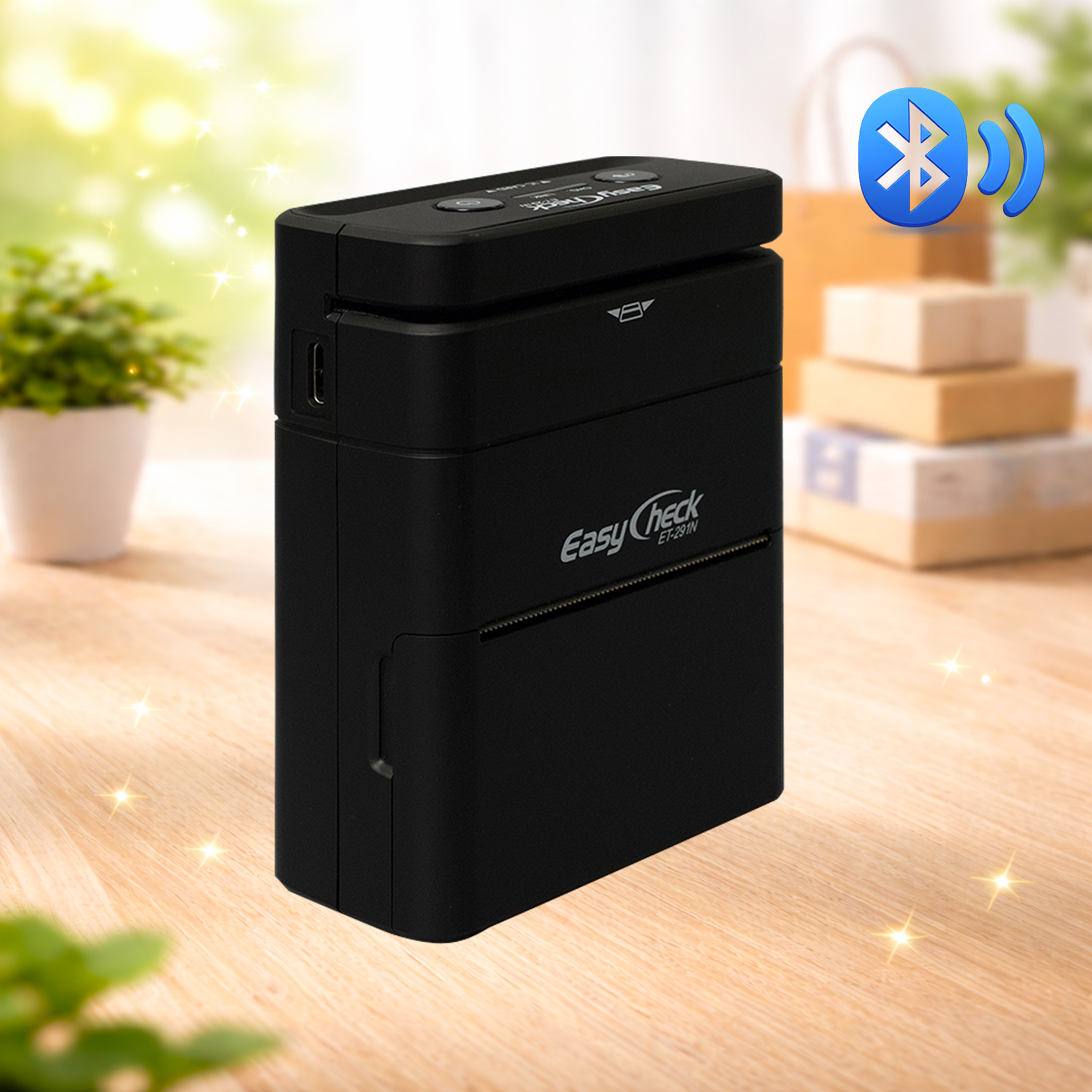 ET-291N 스마트폰 카드단말기 블루투스 프린터 KICC 이지체크