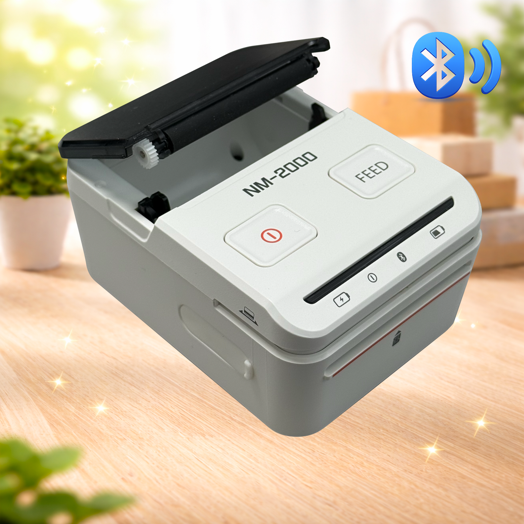 NM-2000 스마트폰 블루투스 카드단말기 프린터 삼성페이 카카오페이 NICE정보통신 나이스체크 오늘얼마