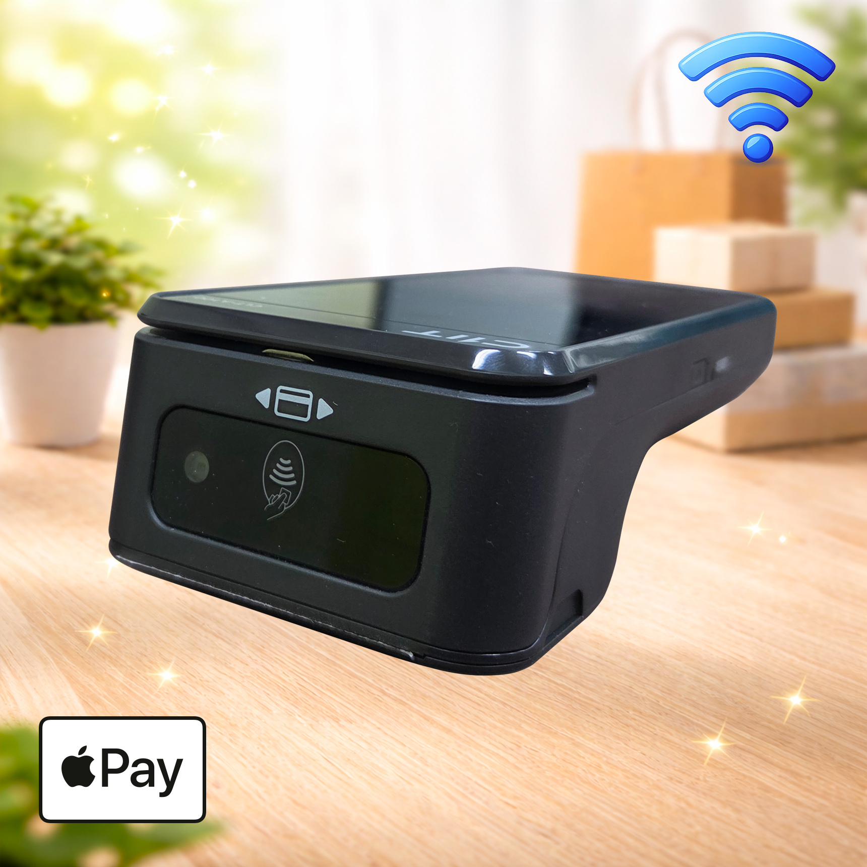 LC-A100(W) 무선카드단말기 WiFi 핫스팟 삼성 애플 제로 카카오페이 KOVAN 코밴