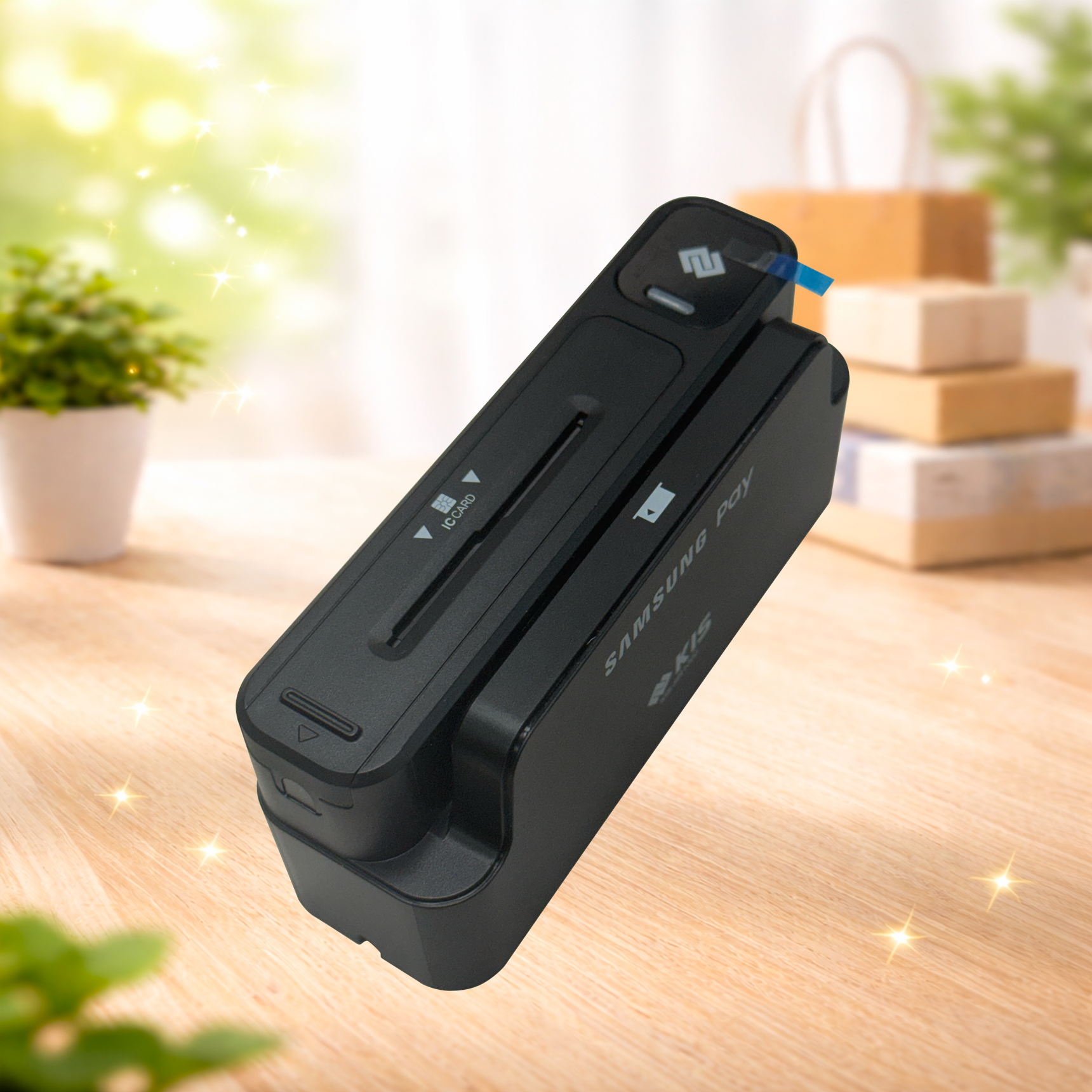 KIS-SR1000 양방향 비대면 비접촉 신용카드 리더기 단말기 포스기 KIS정보통신